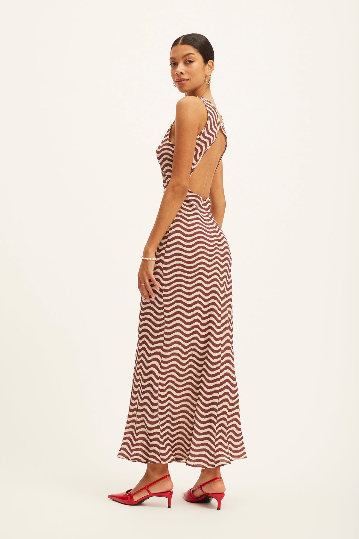 SUMMERY Copenhagen Avery Maxi Dress Dress 641 Rum Rosin