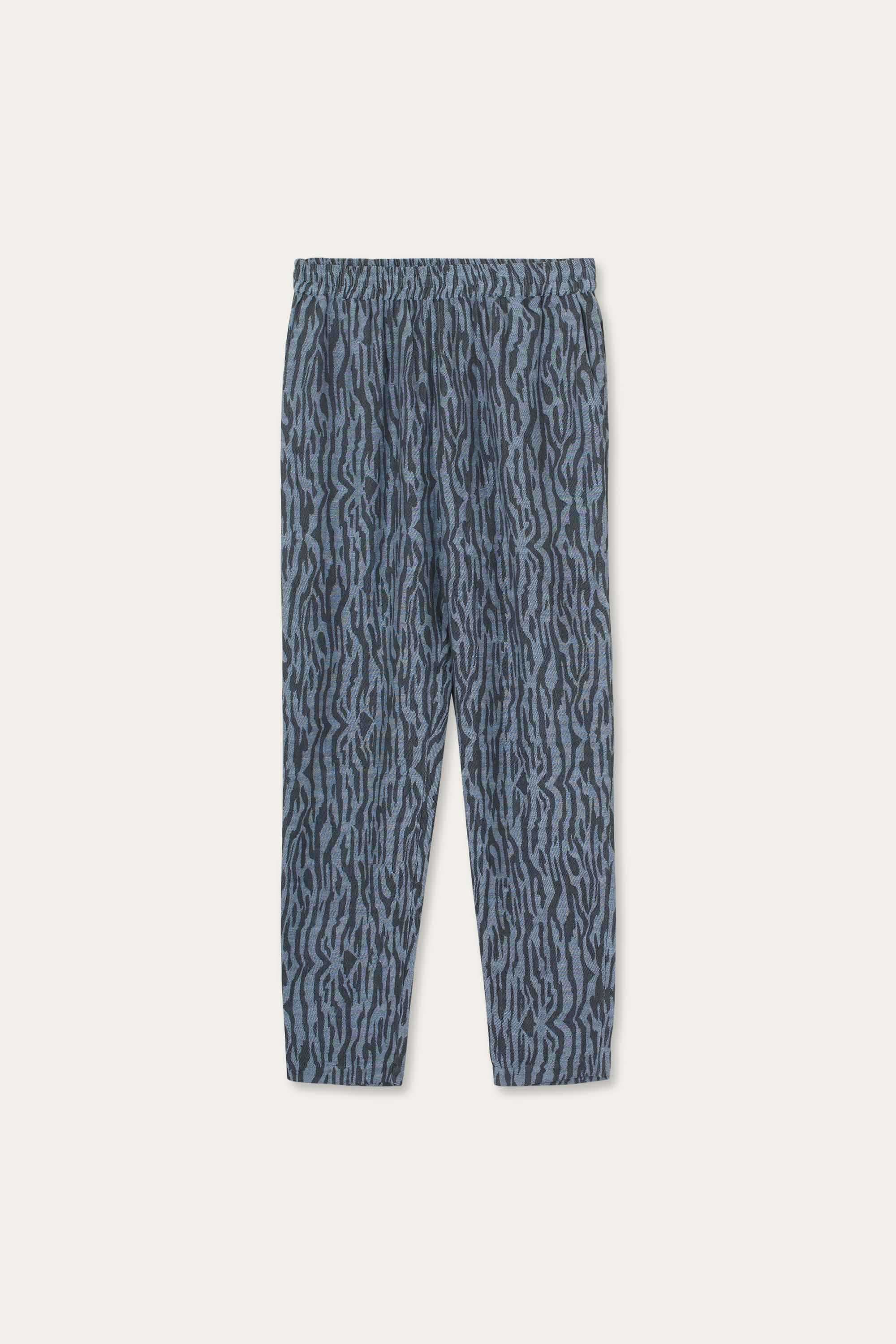 SUMMERY Copenhagen Bobi Trousers Trousers 484 Blue Heron/Dark Shadow