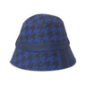 SUMMERY Copenhagen   Bucket Hat Dogtooth Accessories 360 Twilight Blue