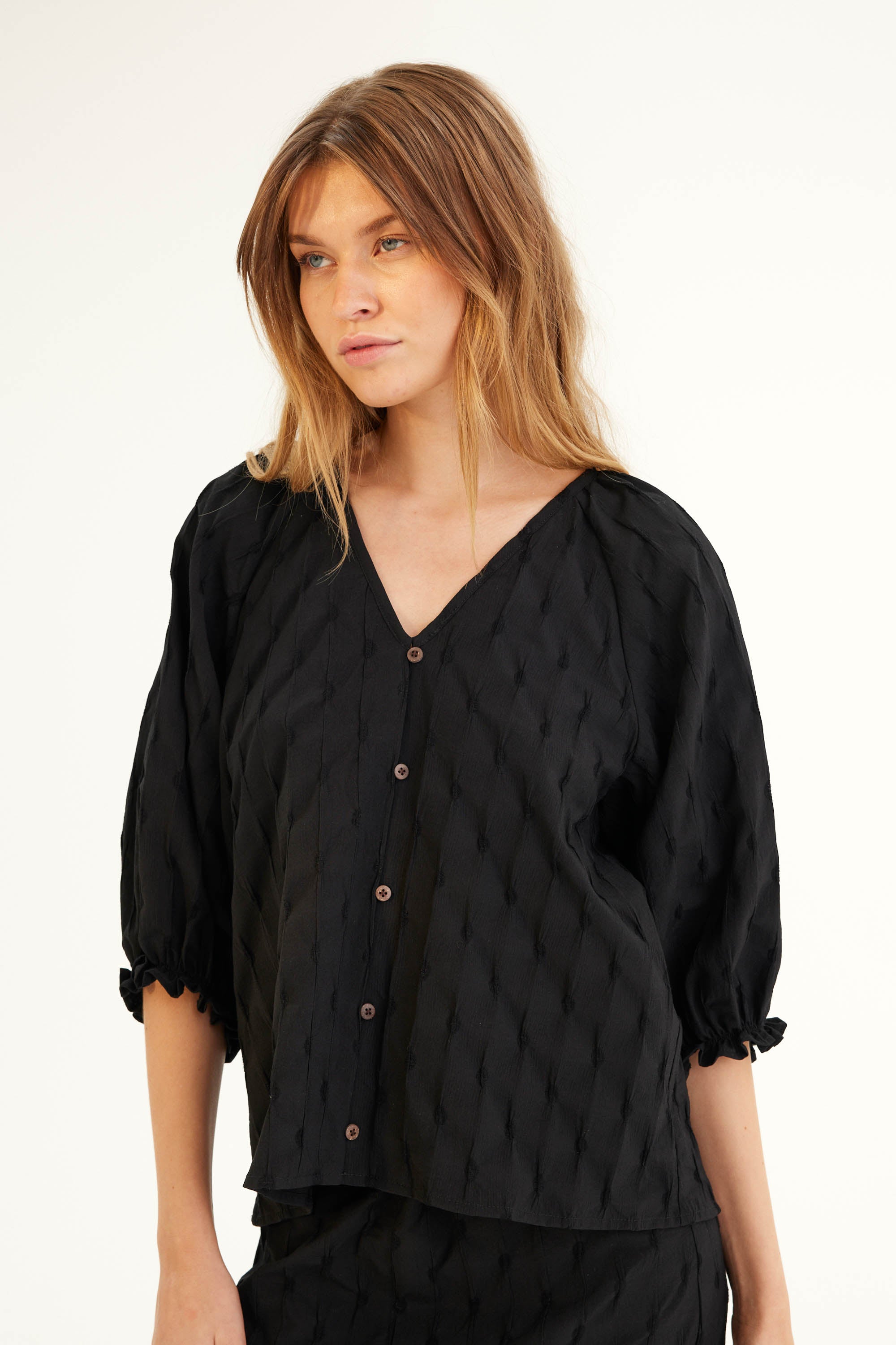 SUMMERY Copenhagen Elodie Blouse Blouse 465 Black