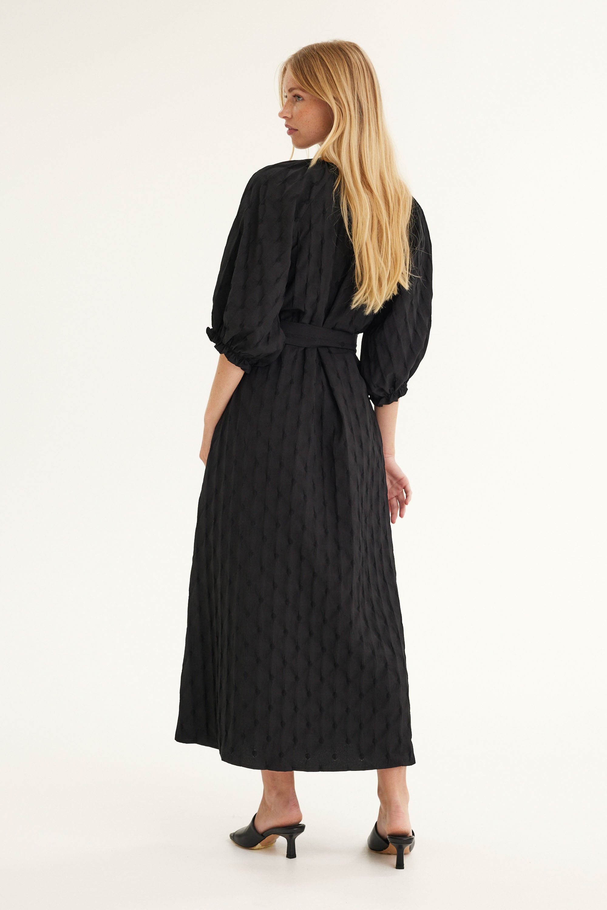 SUMMERY Copenhagen Elodie Midi Dress Dress 465 Black