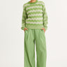 SUMMERY Copenhagen Faunie Sweater Sweater 607 Piquant Green