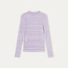 SUMMERY Copenhagen Fie Turtleneck Blouse 411 Lavender Violet