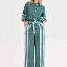 SUMMERY Copenhagen Fosette Pants Trousers 549 Galapagos Green