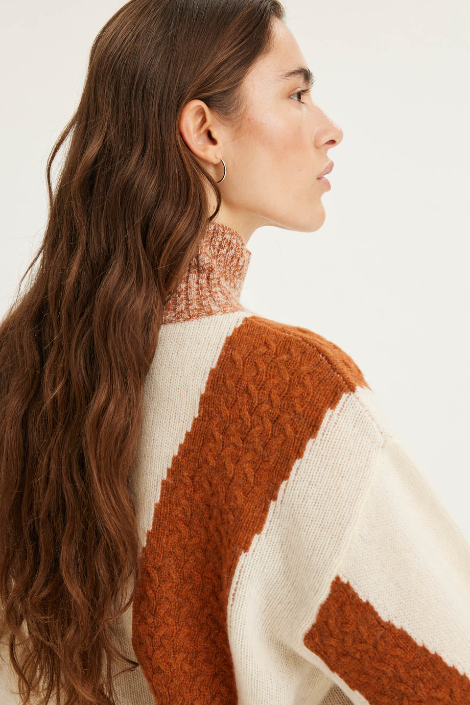 SUMMERY Copenhagen Jada Sweater Sweater 614 Rust