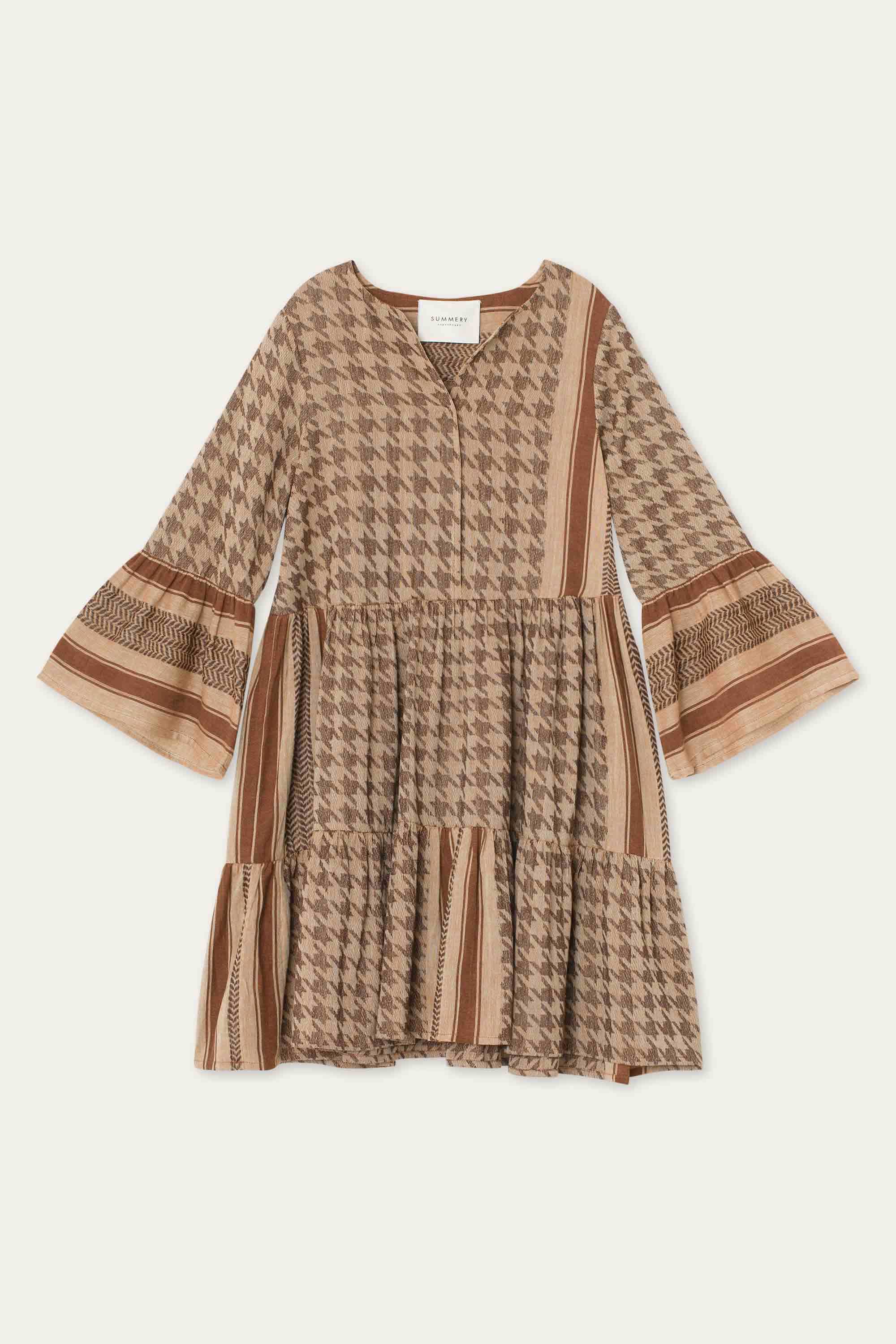 SUMMERY Copenhagen Julia Dress 487 Spray/Chestnut