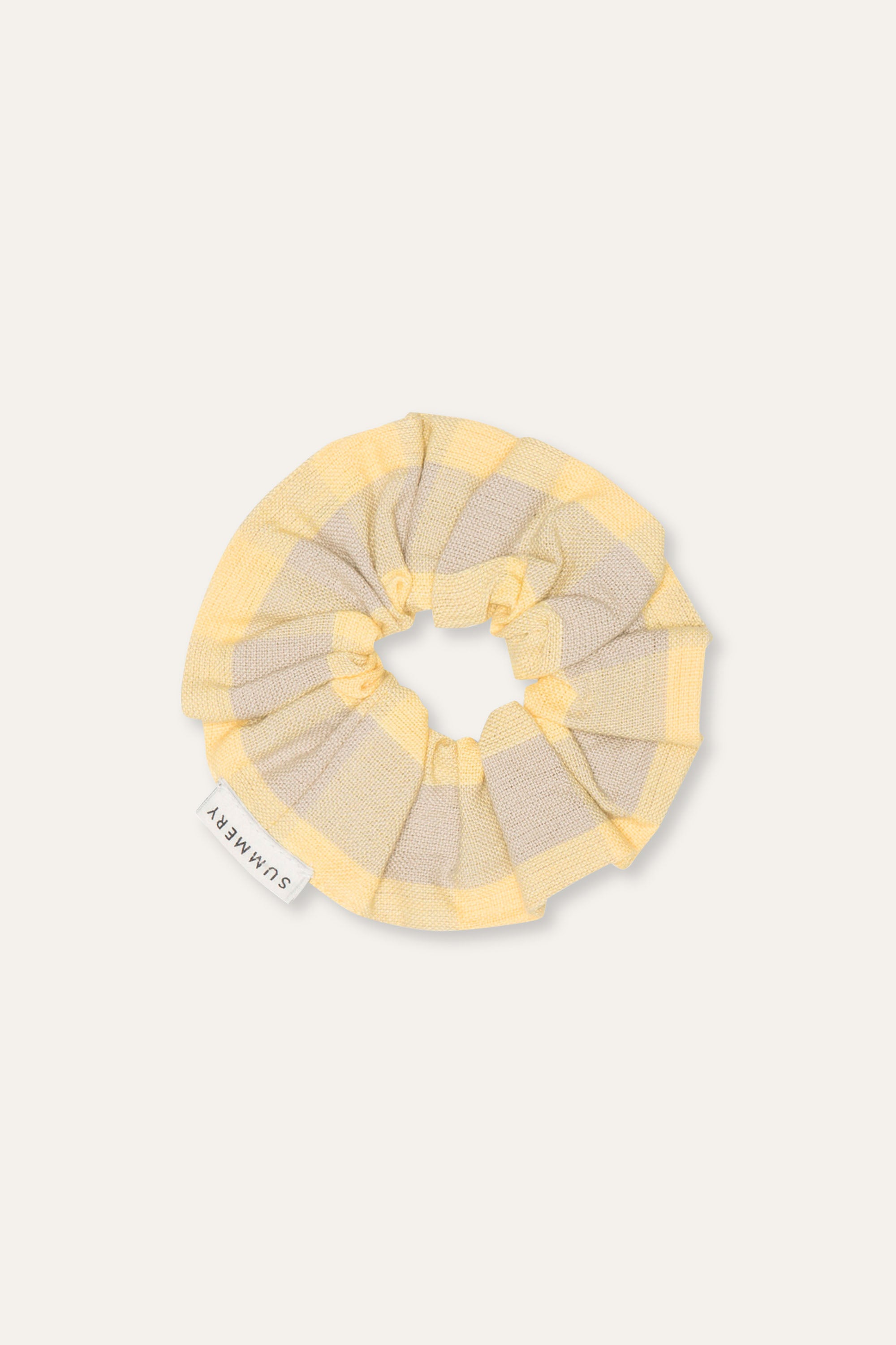 SUMMERY Copenhagen Mio Scrunchie Accessories 470 Doeskin/Lemon Drop