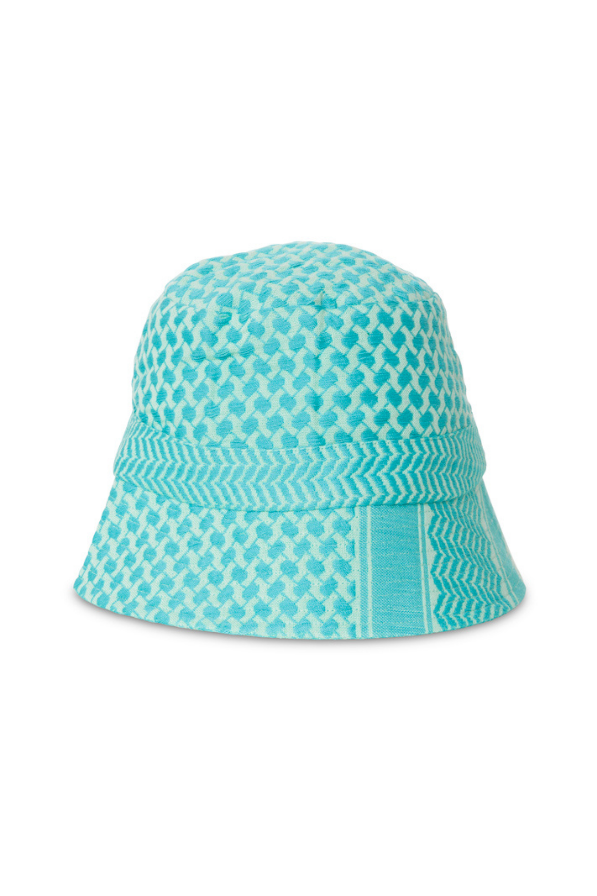 SUMMERY Copenhagen Mucca Bucket Hat Accessories 400 Green Mist/Dusty Turquoise