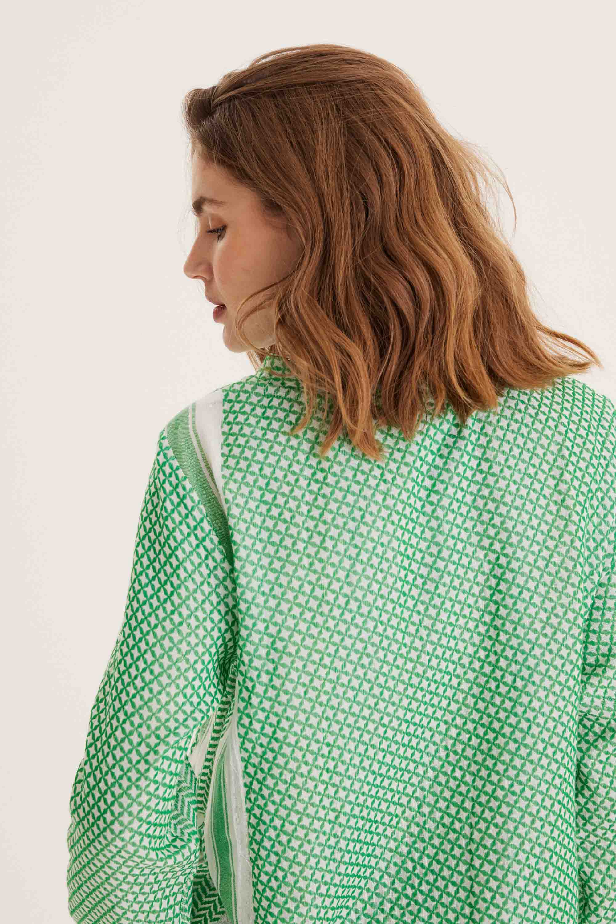 SUMMERY Copenhagen Shirt O Long Sleeves Blouse 560 Fern Green