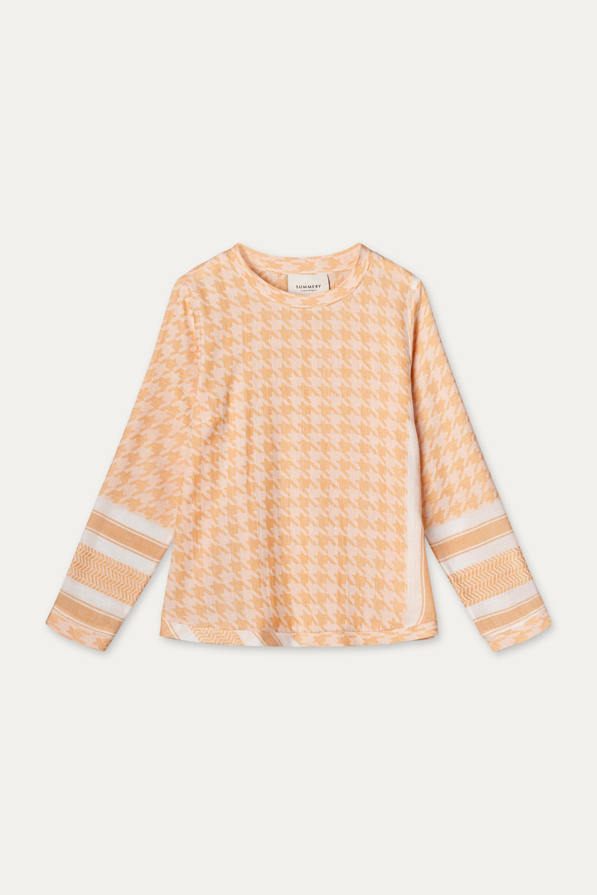 SUMMERY Copenhagen Shirt O Long Sleeves Shirt 514 Warm Apricot