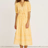 SUMMERY Copenhagen Tahlia Long Dress Dress 514 Warm Apricot
