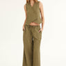 SUMMERY Copenhagen Tara Pants Trousers 629 Aloe