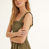 SUMMERY Copenhagen Tara Smock Dress Dress 629 Aloe