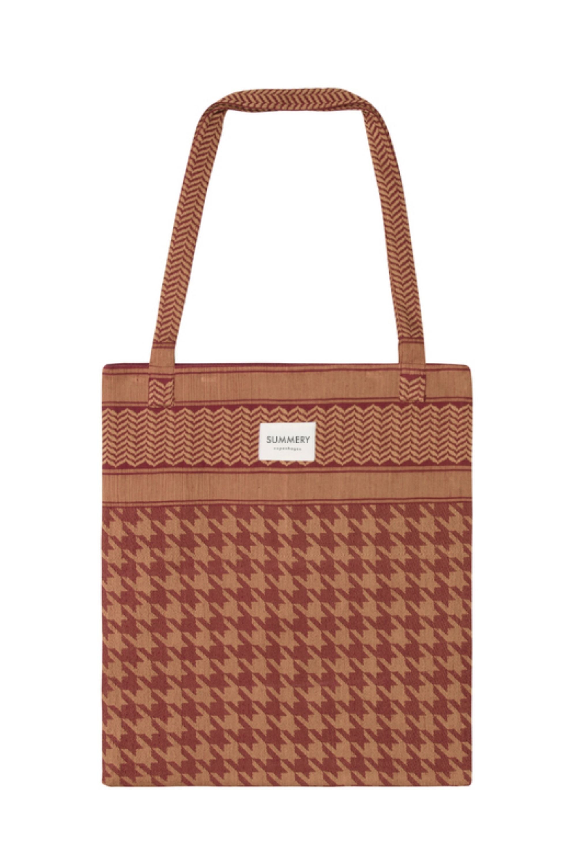 SUMMERY Copenhagen Tote Bag Accessories 395 Tannin