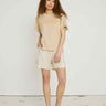 SUMMERY Copenhagen Ynes Tee T-shirt 455 Doeskin