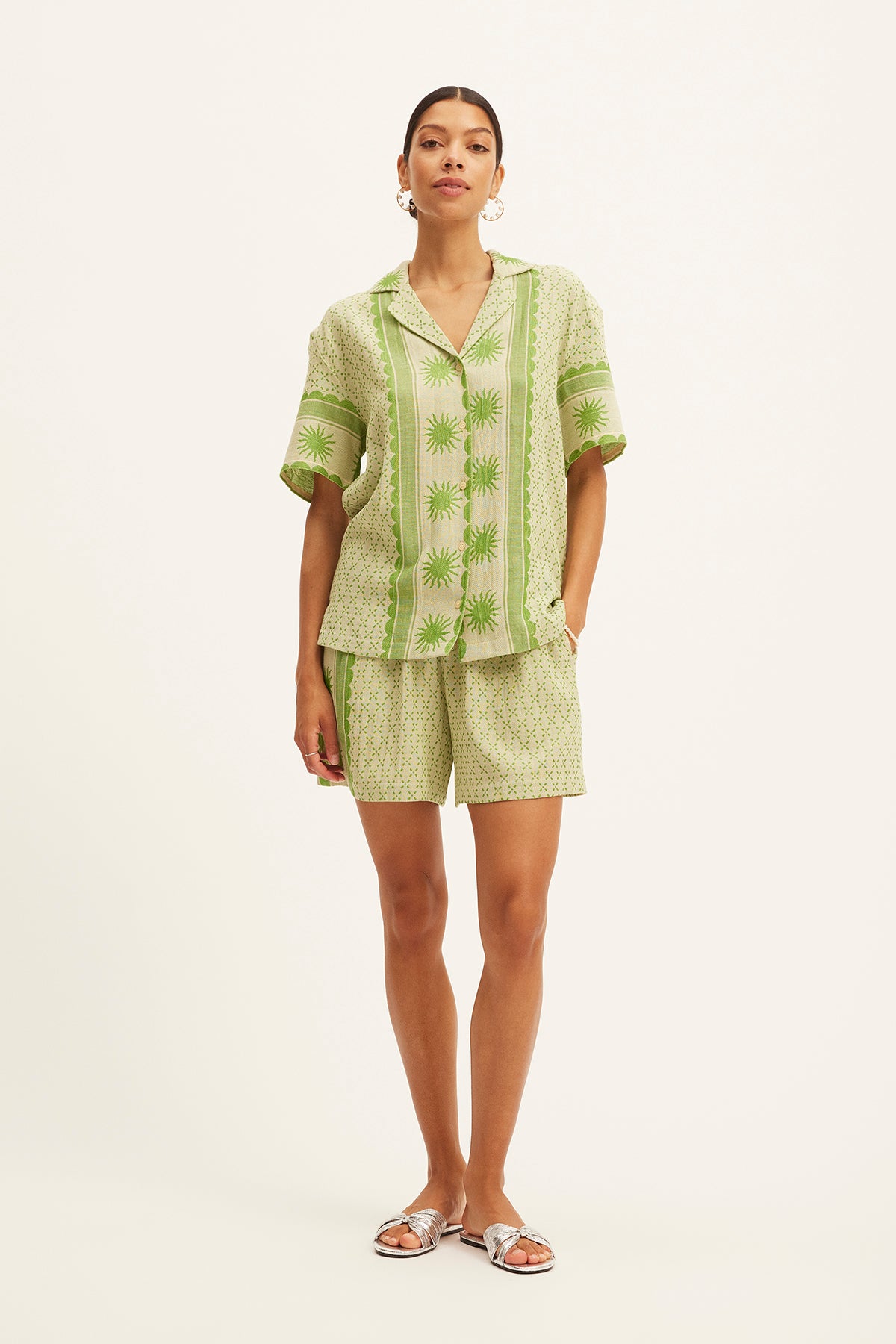 SUMMERY Copenhagen Zain Shirt Shirt 639 Online Lime