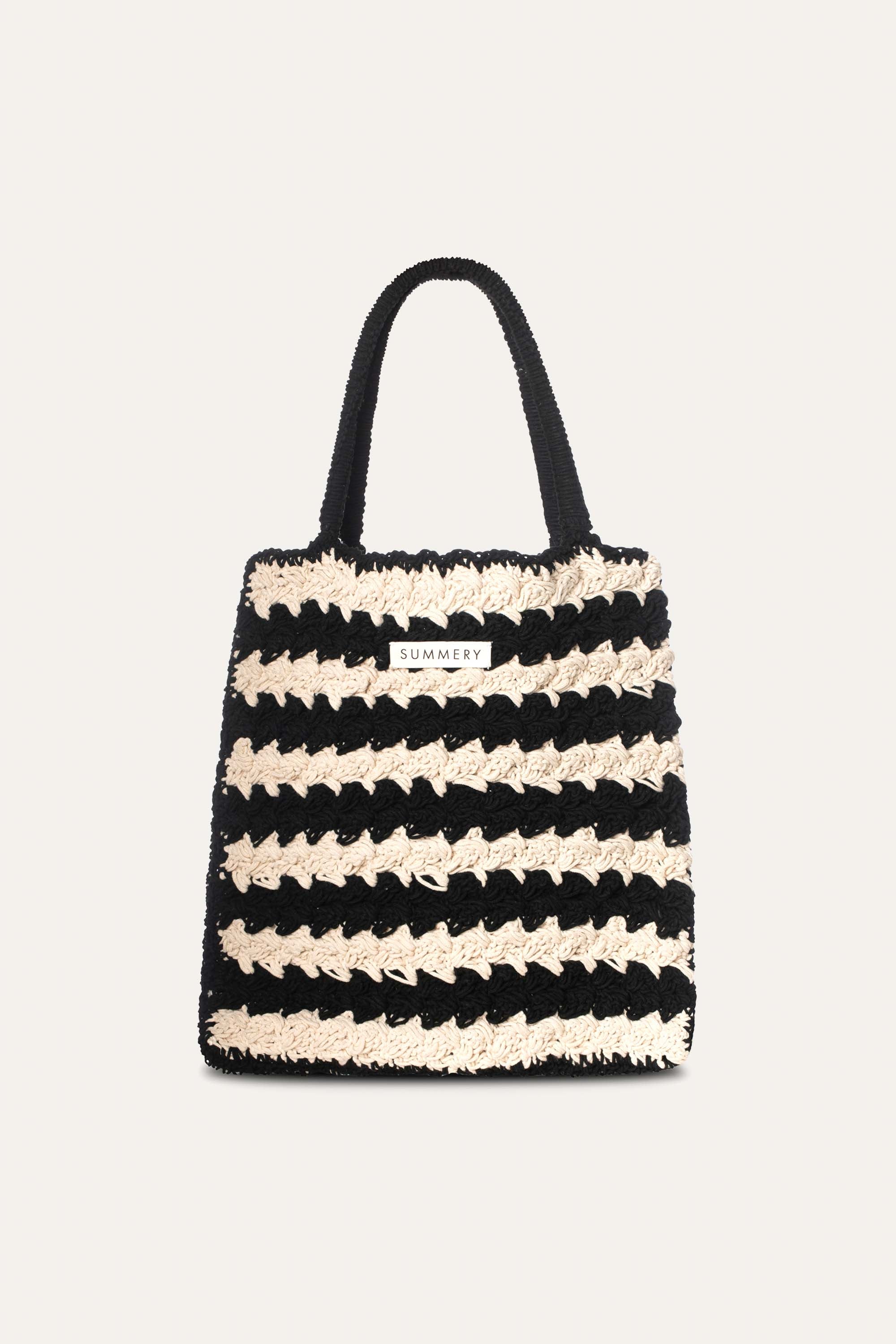 SUMMERY Copenhagen Ziggy Tote Accessories 465 Black